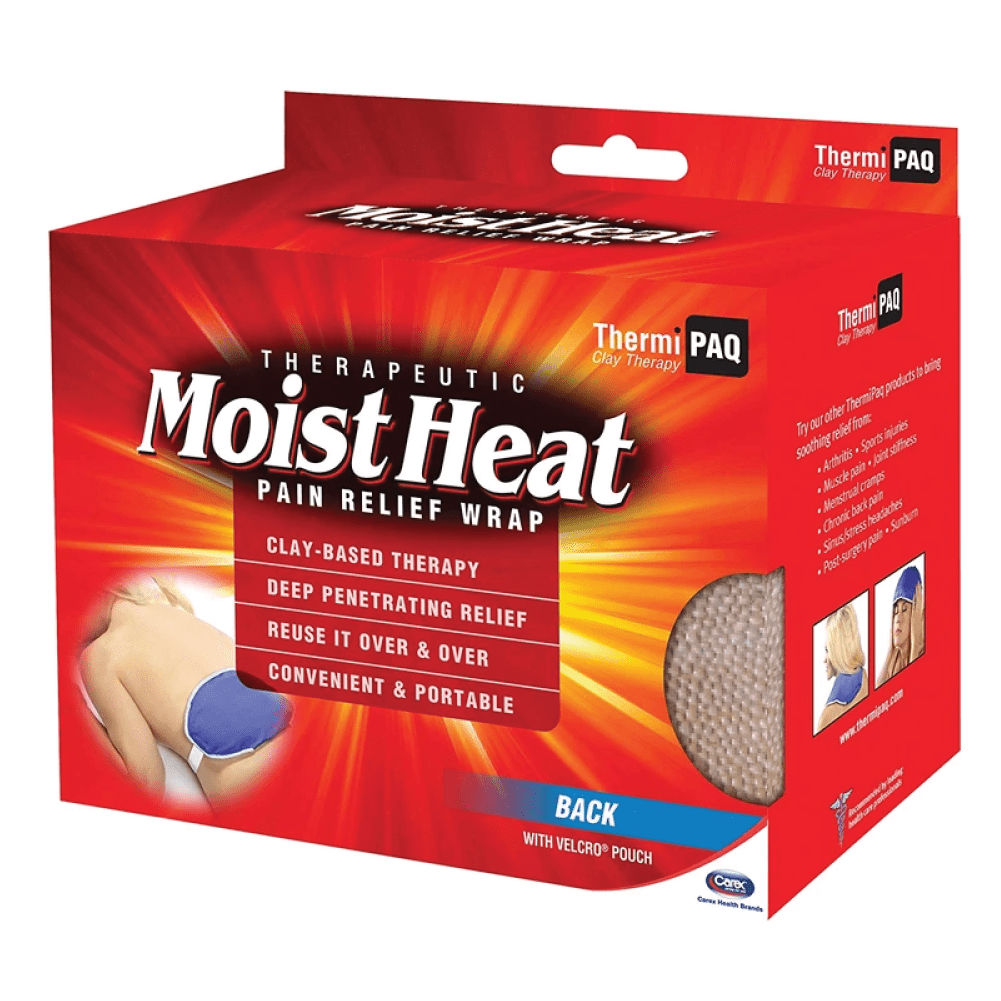 ThermiPaq Moist Heat Back Pain and Headache Relief Wrap