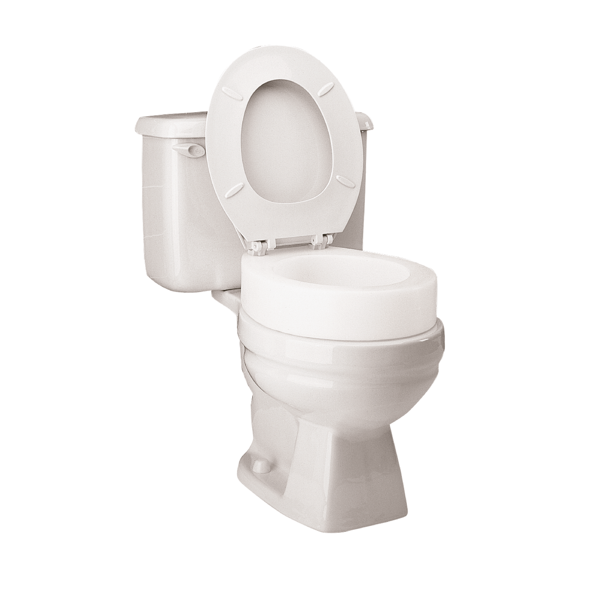 Carex Toilet Seat Elevator - For Elongated Toilet Seats
