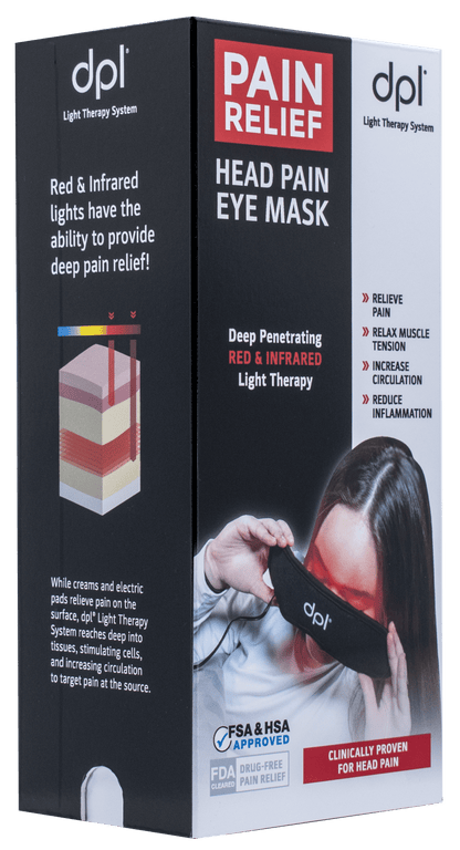 DPL Red Light Therapy Eye Mask for Pain Relief