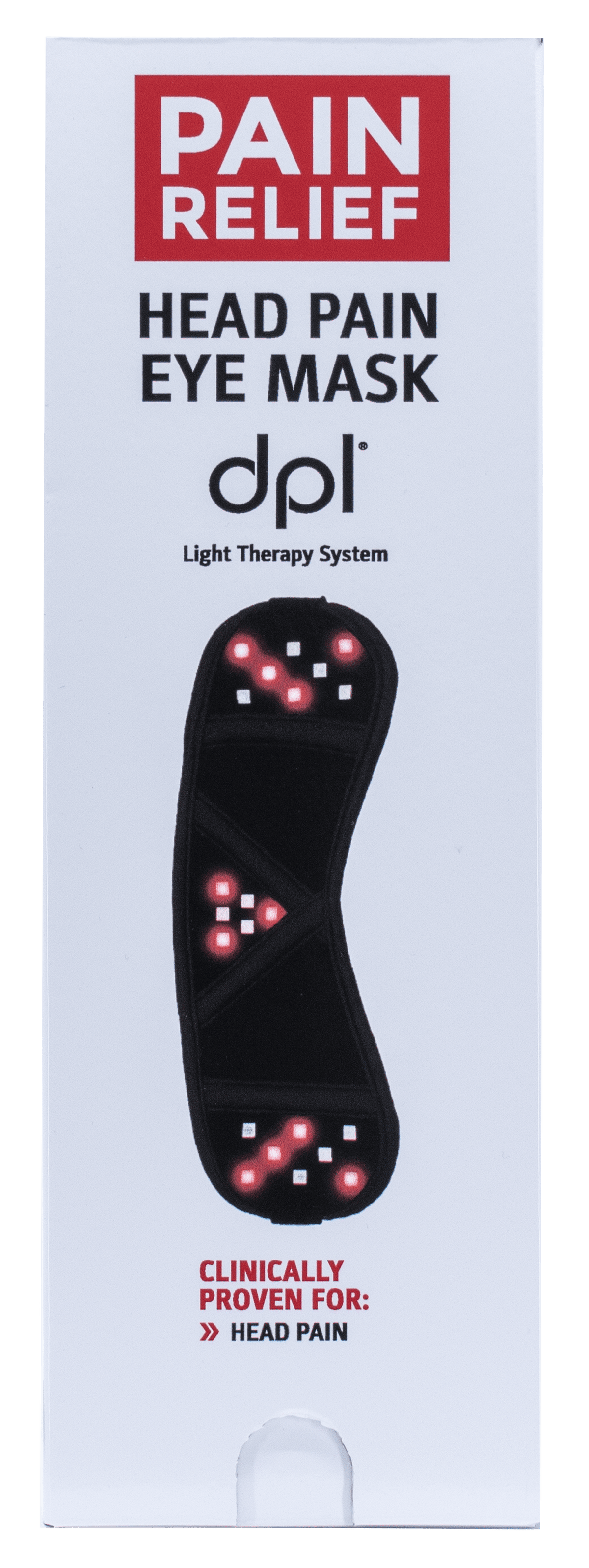 DPL Red Light Therapy Eye Mask for Pain Relief