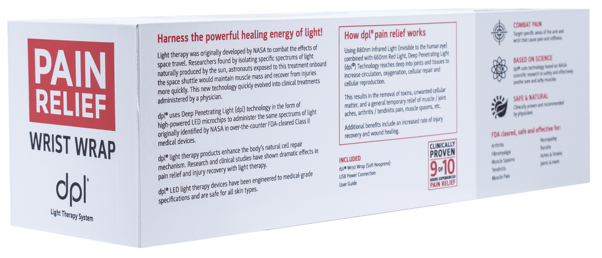 DPL Red Light Therapy Wrist Wrap