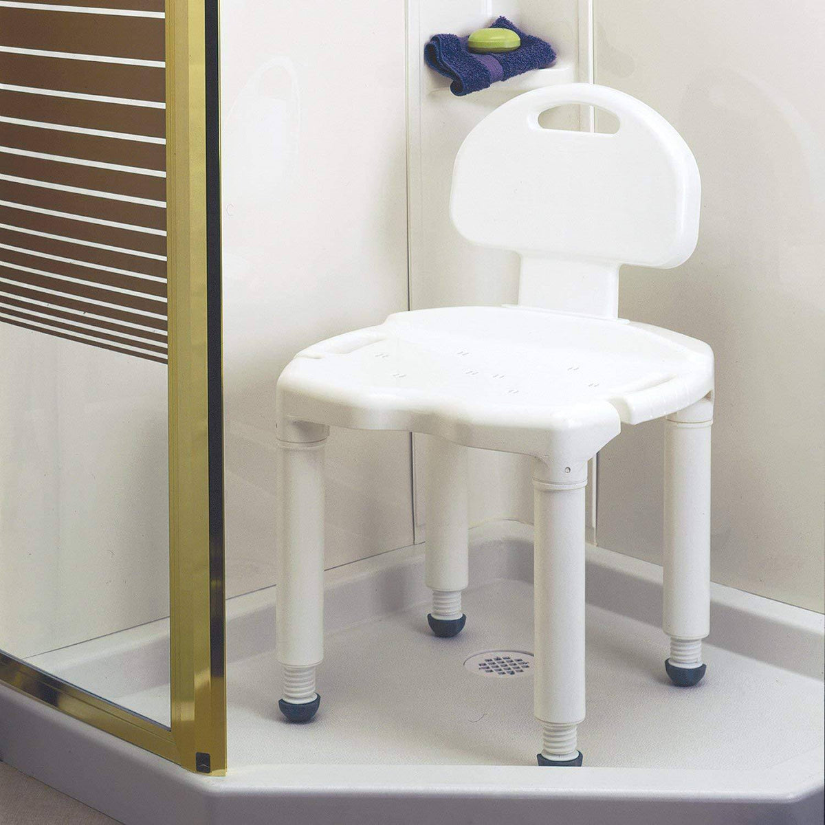 Carex Universal Bath Seat with Back
