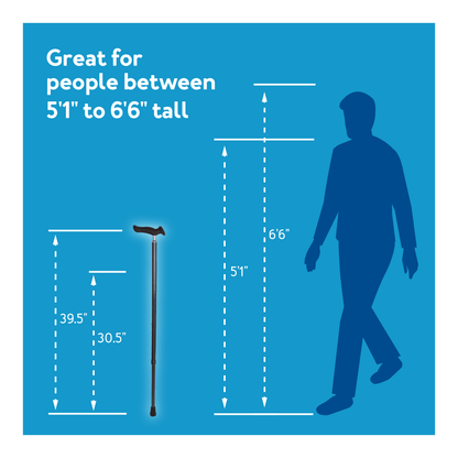 Carex Comfort Grip Walking Cane