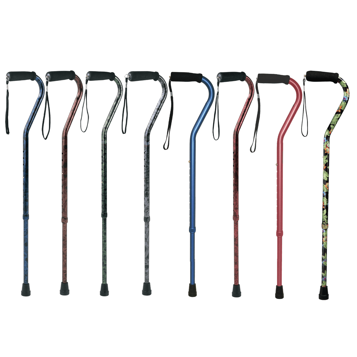 Carex Designer Offset Walking Cane