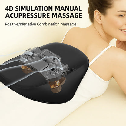 Smart Massage Cushion 3 Speed Multifunction Neck Back Shoulder Massager With…