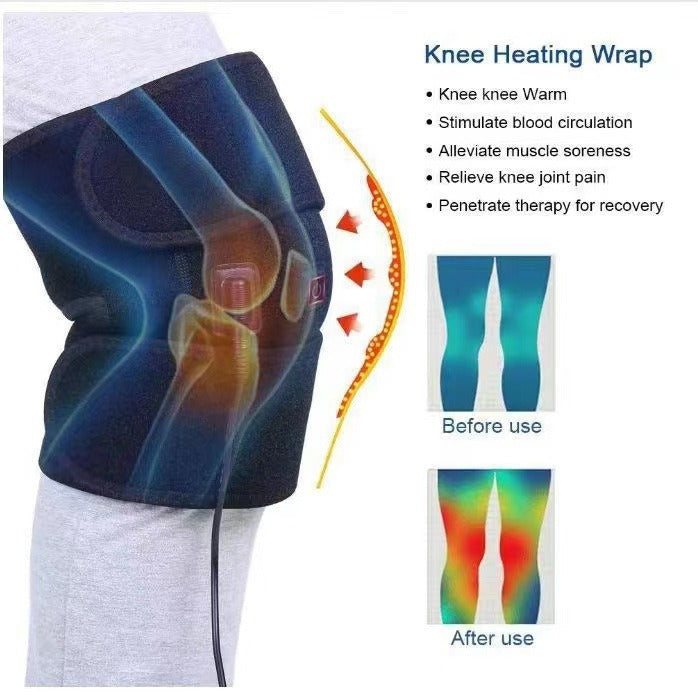 Heated Knee Support Wrap