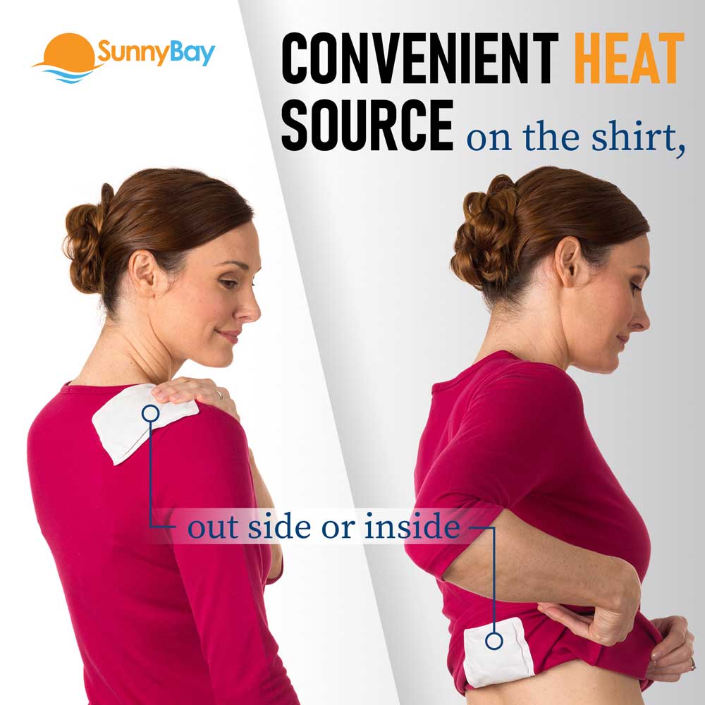 Disposable Heat Patches for Back Ache Relief (30 Pack)
