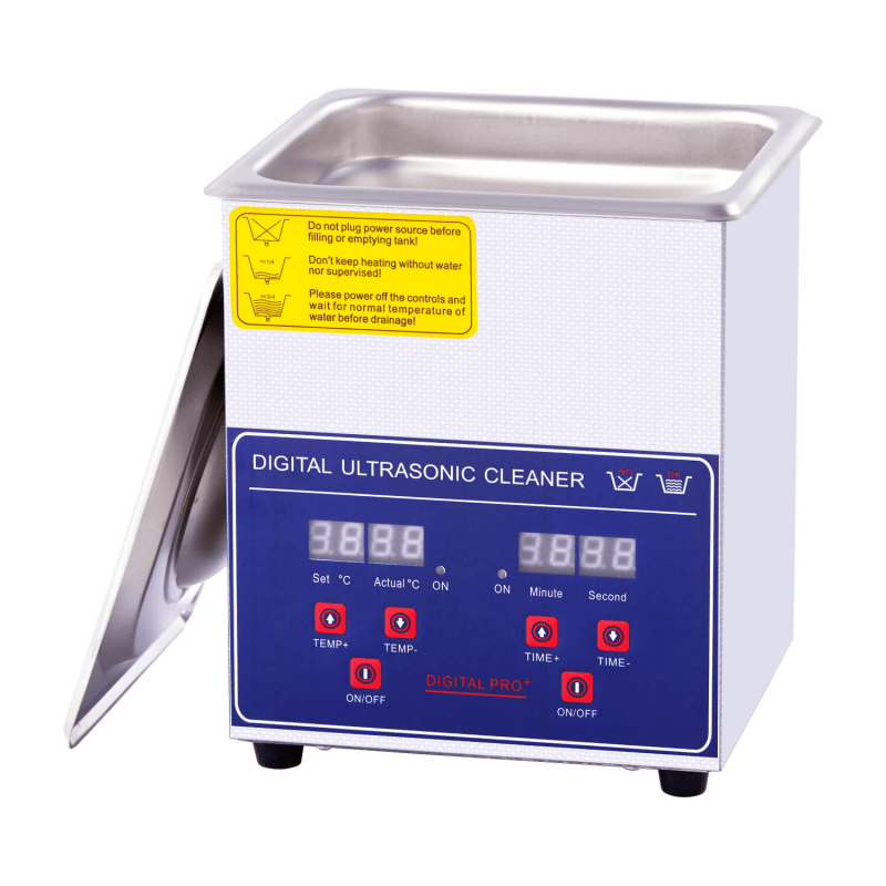 Digital Ultrasonic Cleaners – 2L, 6L, 10L & 30L Heated Stainless Steel