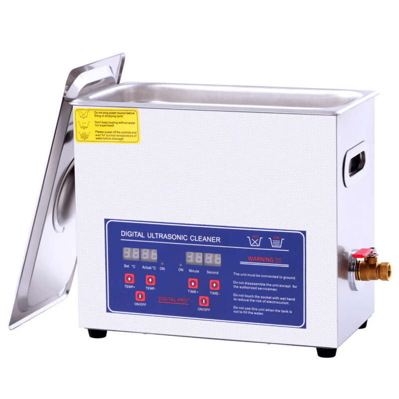 Digital Ultrasonic Cleaners – 2L, 6L, 10L & 30L Heated Stainless Steel