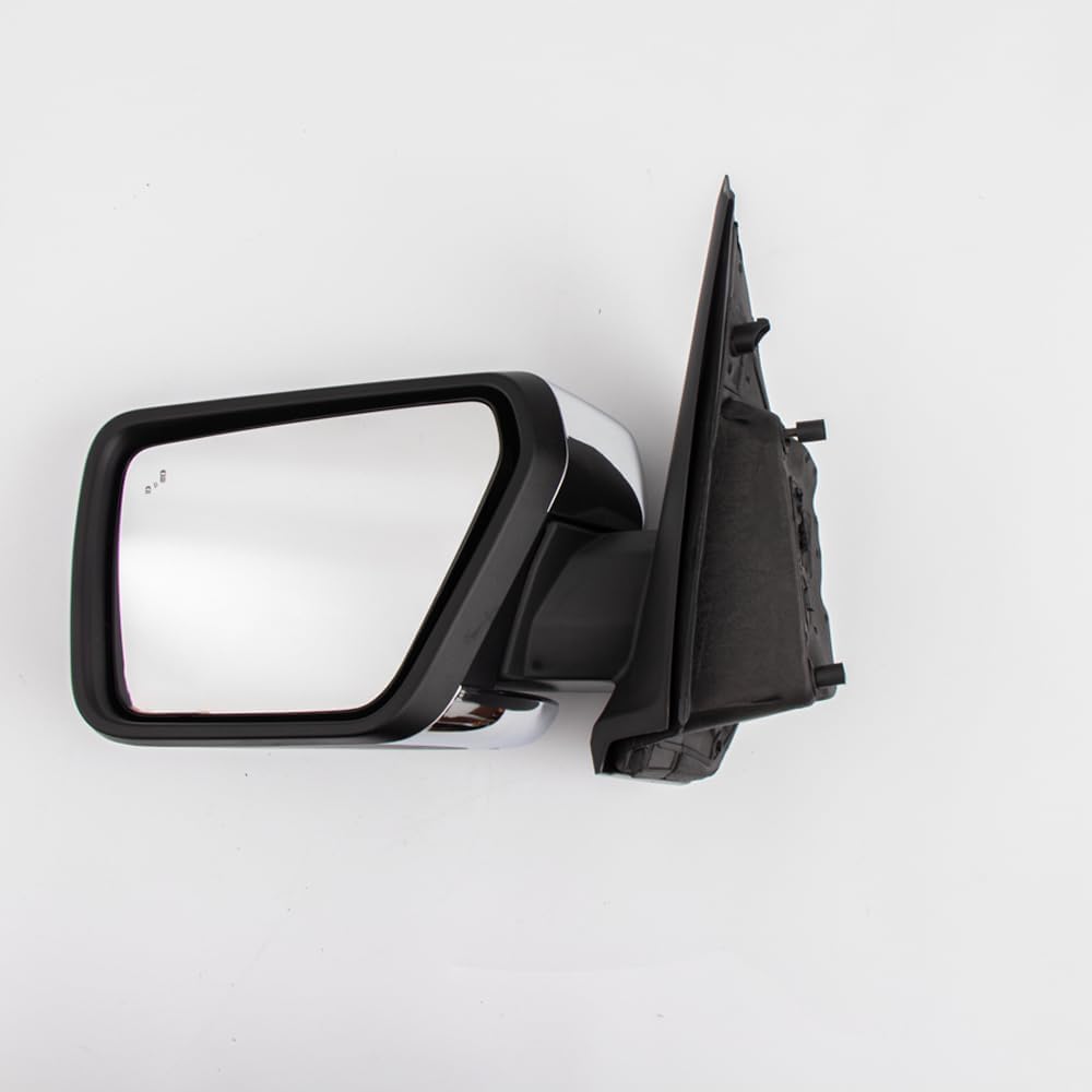 Side Door Mirror for Ford F-150 2021–2024 – Chrome Heated Mirror with Turn Signal & Blind Spot Glass