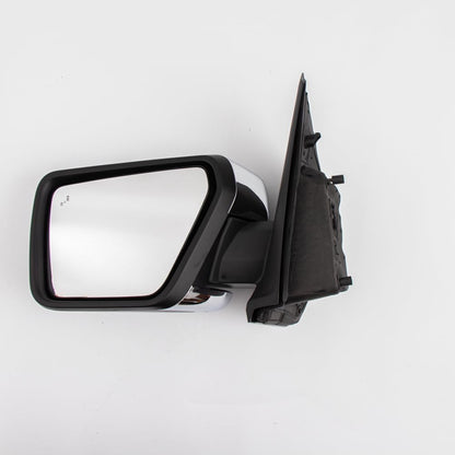 Side Door Mirror for Ford F-150 2021–2024 – Chrome Heated Mirror with Turn Signal & Blind Spot Glass