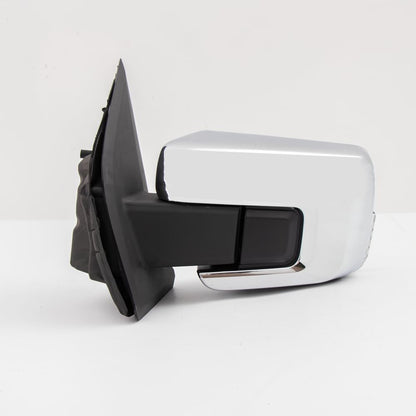 Side Door Mirror for Ford F-150 2021–2024 – Chrome Heated Mirror with Turn Signal & Blind Spot Glass