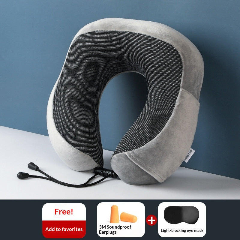 U-Shaped Memory Foam Support Pillow
