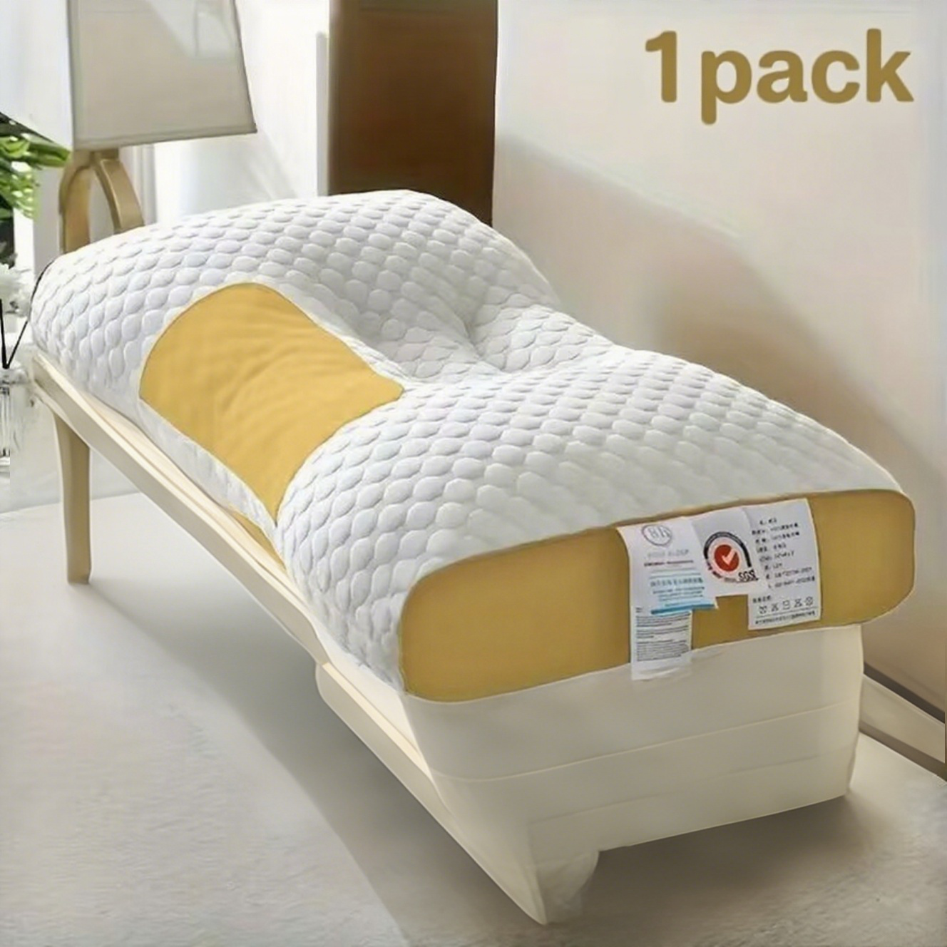 3D Knitted Massage Pillow