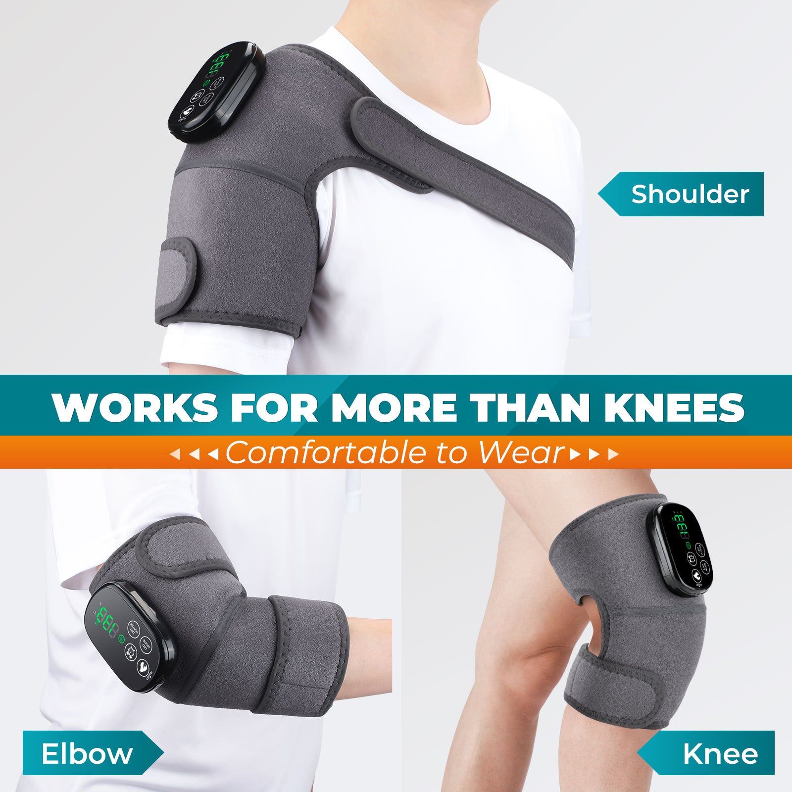 Red Light Knee Support Brace