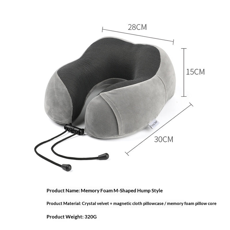 U-Shaped Memory Foam Support Pillow