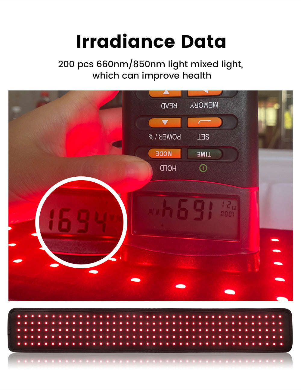 Infrared Red Light Therapy Belt