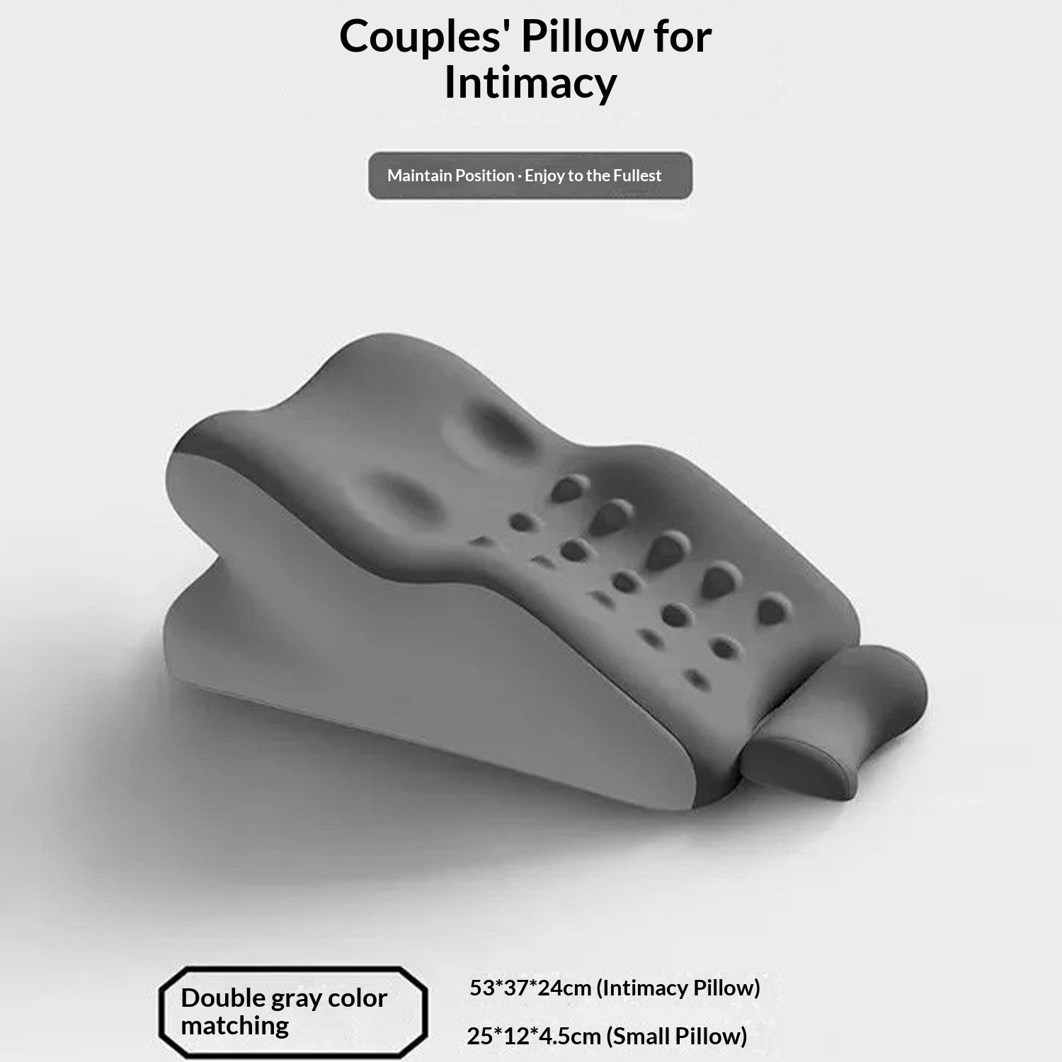 Multi-Position Support Pillow