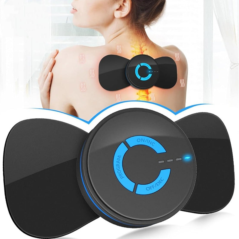 Portable EMS Cervical Spine Smart Massage Patch Meridian MINI Massager