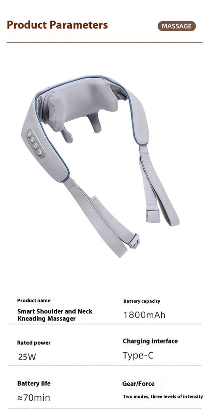 Hot Neck Kneading Massager