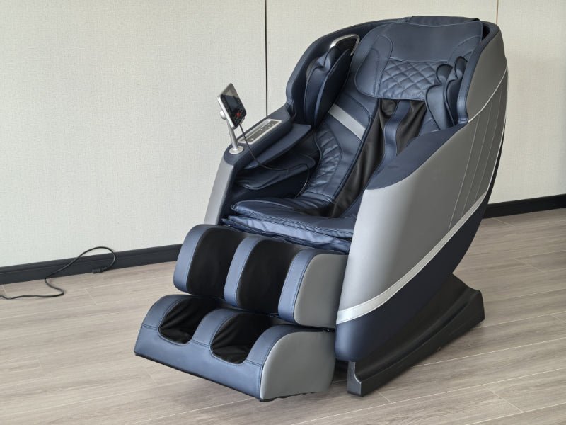 Full Body Zero Gravity Massage Chair with Heating, Foot Rollers & Bluetooth – 7146190