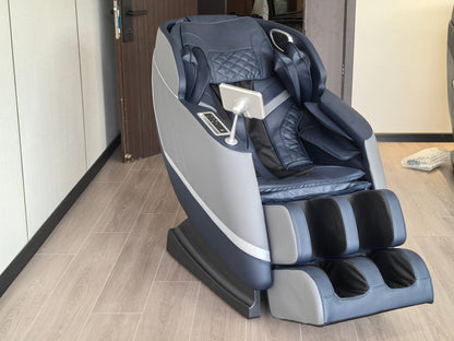 Full Body Zero Gravity Massage Chair with Heating, Foot Rollers & Bluetooth – 7146190