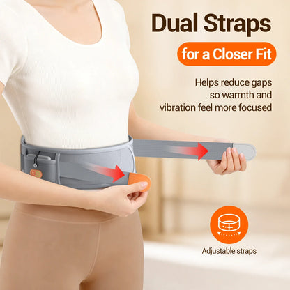 Cordless Heating Pad for Lower Back with Massager FSA Eligible