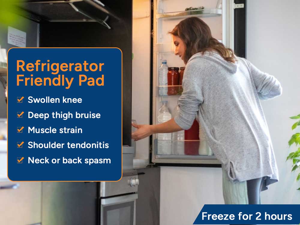 Microwavable Lower Back & Shoulder Joint Heating Wrap With Straps