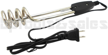 New 10-Inch Portable Electric Water Heater – Travel Immersion Heater for Quick Heating S1016