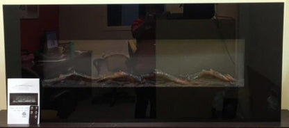 50" Wall Mount LED Electric Fireplace Heater – 1500W Remote Control Recessed Wall Unit | WF1350
