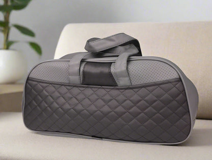 New Neck & Back Massager with Heat and Carry Bag – Portable Deep Tissue Shiatsu Massage Pillow FE401