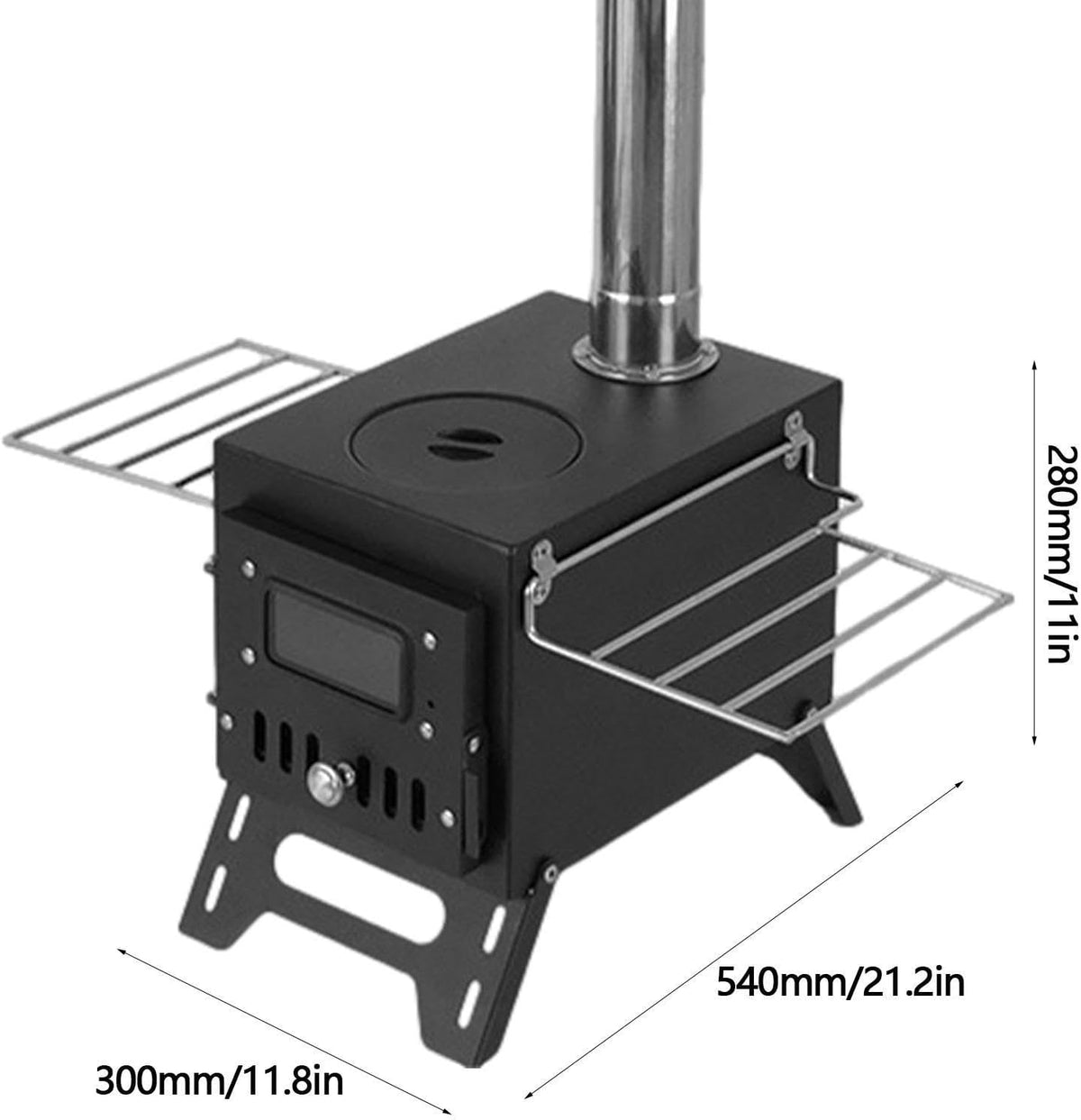 Portable Wood Burning Tent Stove – Compact Camping Heater | 127155