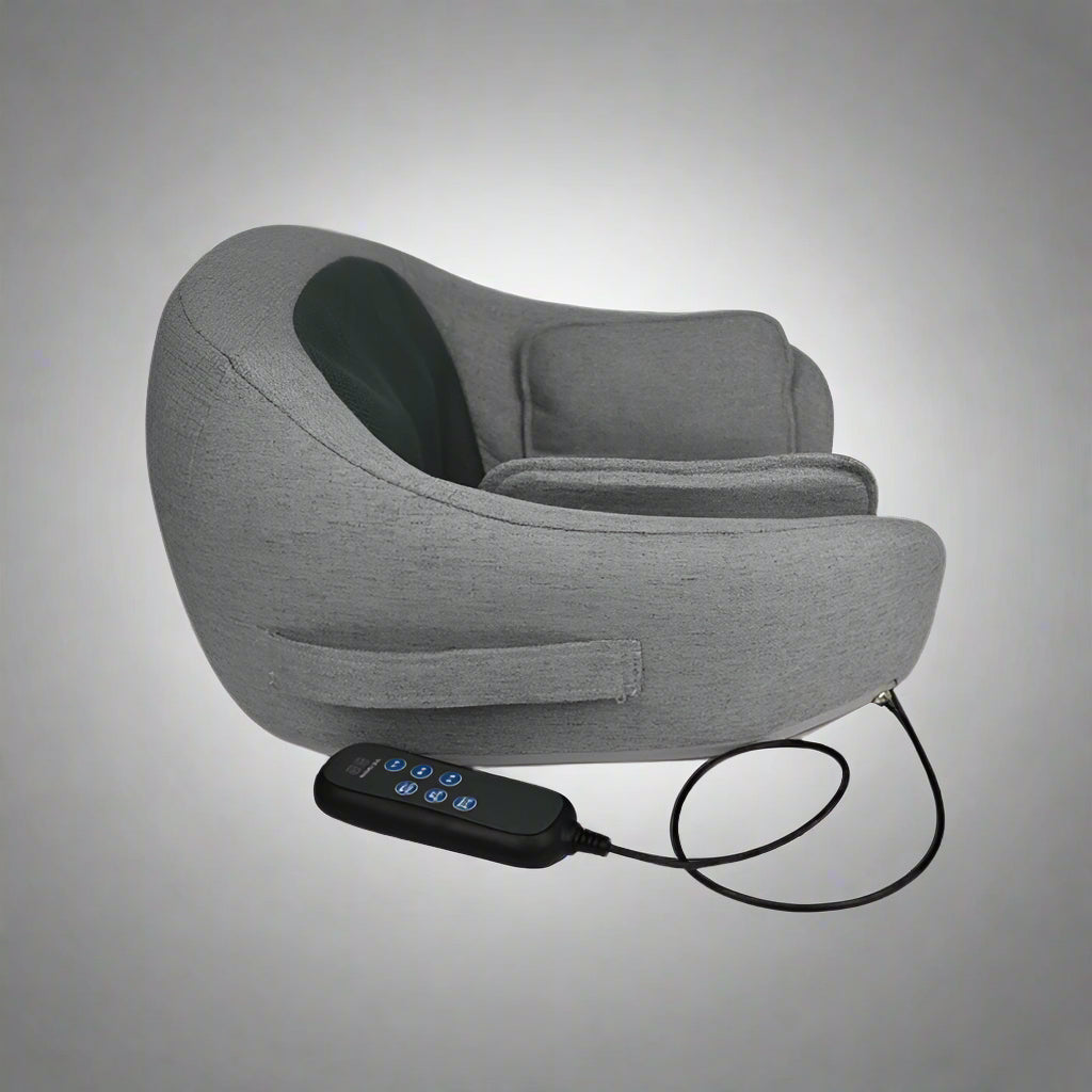 New Shiatsu Back Massage Seat Cushion with Heat – Full Back, Neck & Shoulder Massager for Home or Office FE3334
