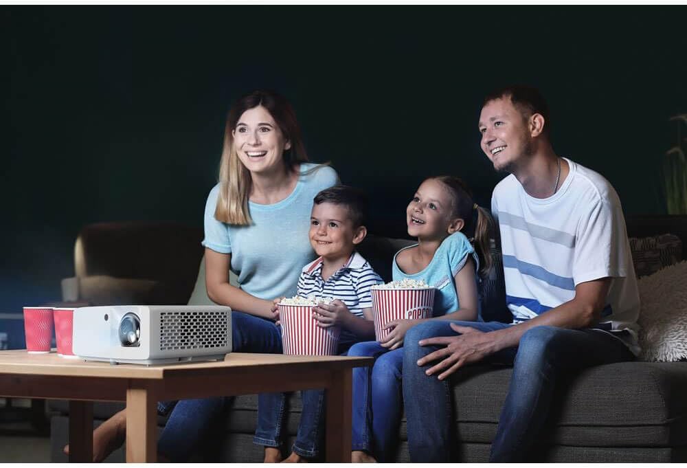 Optoma GT2000HDR Compact Short Throw Laser Home Theater and Gaming Projector, 1080p HD with 4K HDR Inpu