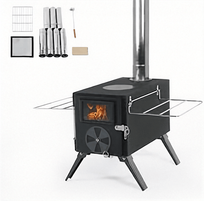 Portable Wood Burning Tent Stove – Compact Camping Heater | 127155