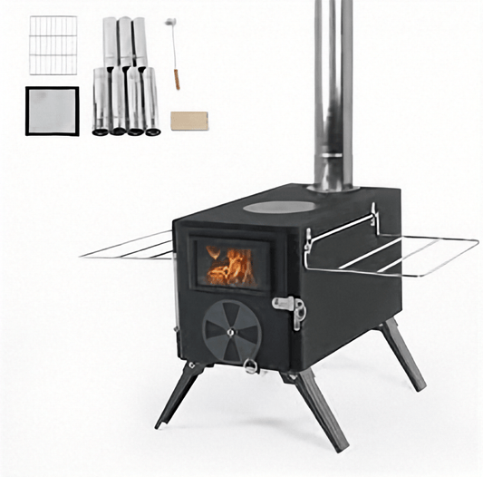 Portable Wood Burning Tent Stove – Compact Camping Heater | 127155