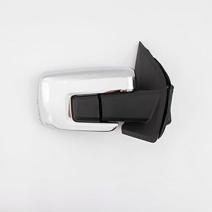 Side Door Mirror for Ford F-150 2021–2024 – Chrome Heated Mirror with Turn Signal & Blind Spot Glass