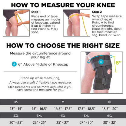 Hyperextension Knee Brace for Recovery & Prevention