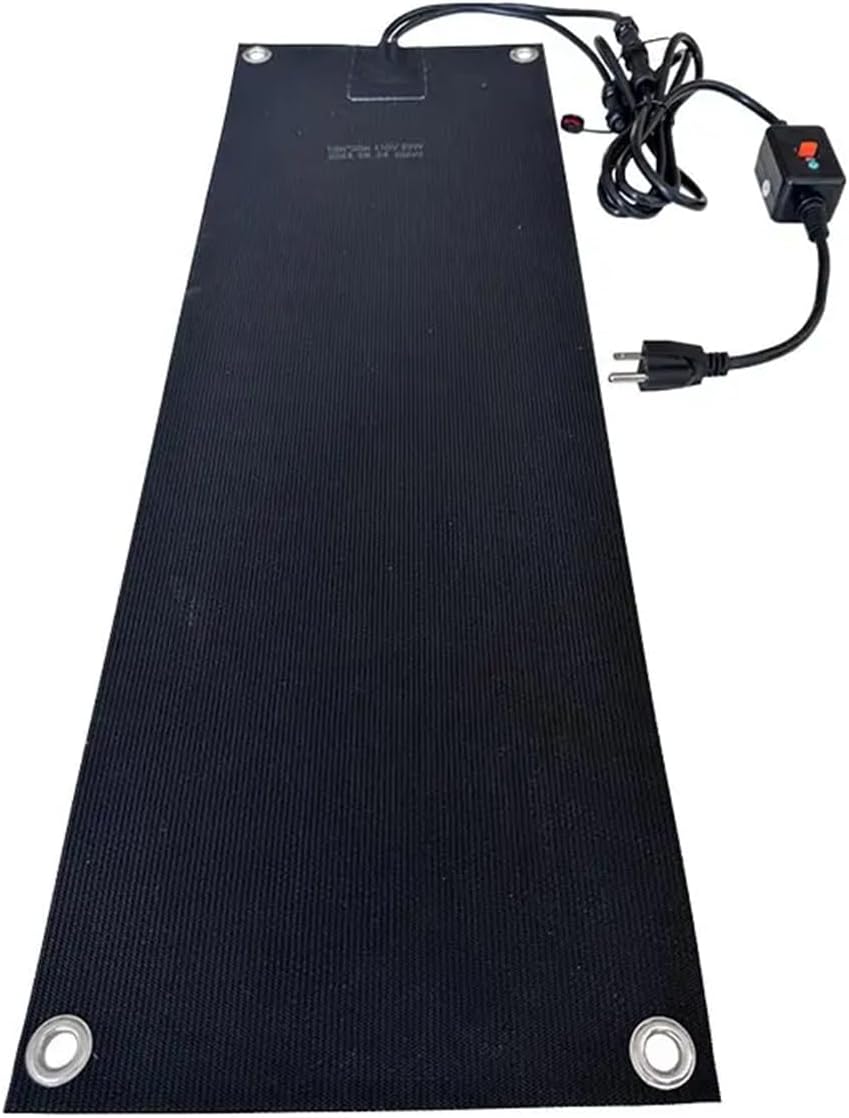 Snow Melting Stair Mat 10x30" – Heated Rubber Ice Melt Mat for Stairs, Walkways, &amp; Entrances &nbsp;Model SMM01030