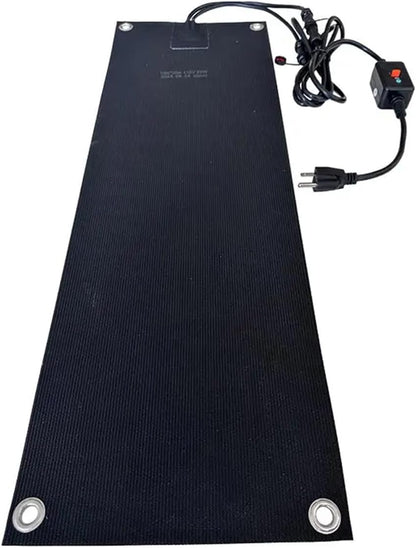 Snow Melting Stair Mat 10x30" – Heated Rubber Ice Melt Mat for Stairs, Walkways, &amp; Entrances &nbsp;Model SMM01030