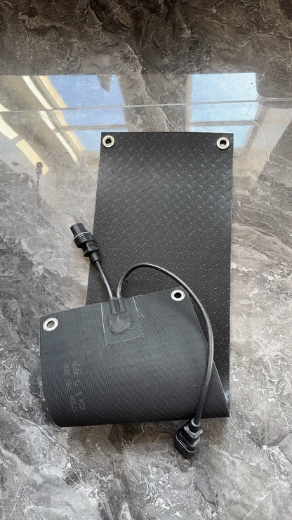 Snow Melting Stair Mat 10x30" – Heated Rubber Ice Melt Mat for Stairs, Walkways, &amp; Entrances &nbsp;Model SMM01030