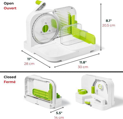 Starfrit Deli Slicer with Adjustable Thickness | Meat, Cheese & Bread Slicer
