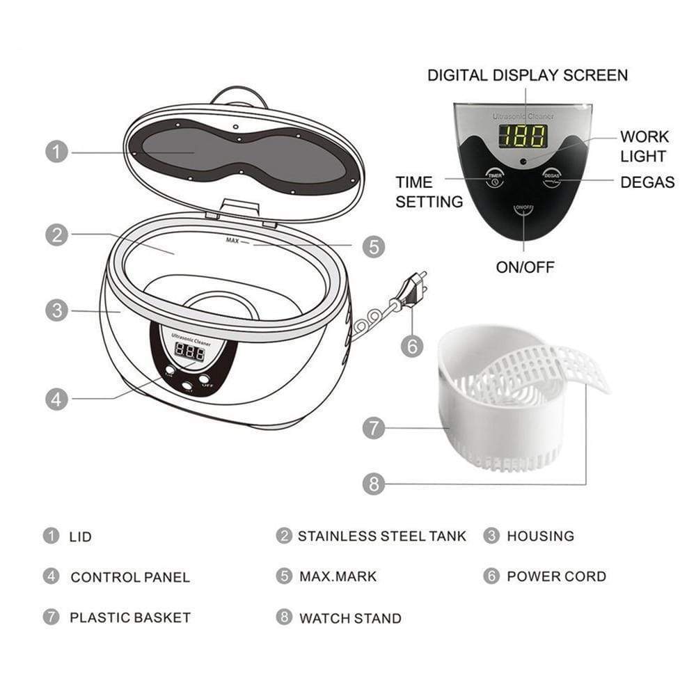 Ultrasonic Jewelry Cleaner
